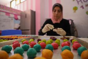 MIDEAST-GAZA CITY-EID AL-FITR-PREPARATION