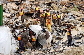 PAKISTAN-TORKHAM-LANDSLIDE