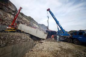 PAKISTAN-TORKHAM-LANDSLIDE