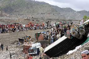 PAKISTAN-TORKHAM-LANDSLIDE