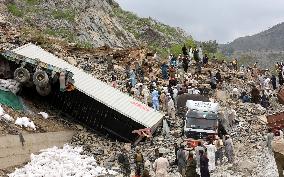 PAKISTAN-TORKHAM-LANDSLIDE