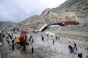 PAKISTAN-TORKHAM-LANDSLIDE
