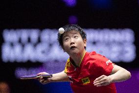 (SP)CHINA-MACAO-TABLE TENNIS-WTT CHAMPIONS MACAO 2023 (CN)