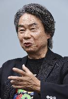 Nintendo "Super Mario" creator Miyamoto