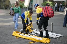 MEXICO-MEXICO CITY-EARTHQUAKE-NATIONAL DRILL