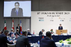 G-7 business meeting in Tokyo