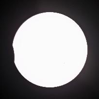 Partial solar eclipse in Japan