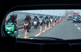 INDONESIA-SURABAYA-MOTORIST-EID AL FITR-TRAVELERS