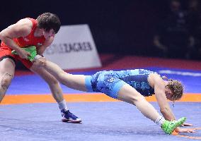 (SP)CROATIA-ZAGREB-WRESTLING-EUROPEAN CHAMPIONSHIP