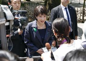 Japan minister visits Yasukuni shrine