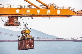 CHINA-CHONGQING-GUOYUAN PORT-THROUGHPUT (CN)