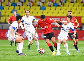 (SP)CHINA-CHENGDU-FOOTBALL-CSL-CHENGDU RONGCHENG VS CANGZHOU MIGHTY LIONS (CN)