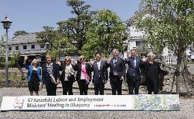 G-7 labor ministers' meeting in Kurashiki