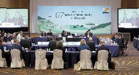 G-7 farm ministers' meeting in Miyazaki