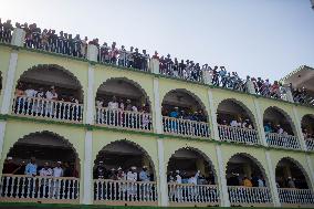 NEPAL-KATHMANDU-EID AL-FITR-PRAYER