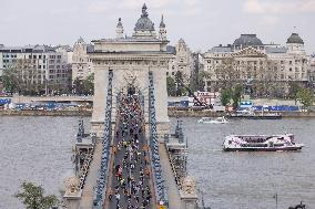 HUNGARY-BUDAPEST-BIKE PARADE