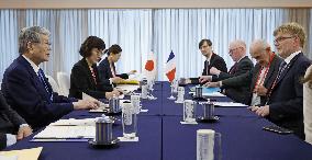 Japan-France farm ministers meeting