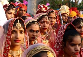 INDIA-MADHYA PRADESH-BHOPAL-MASS WEDDING