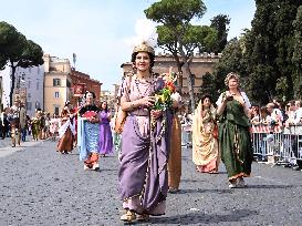 ITALY-ROME-FOUNDATION-PARADE