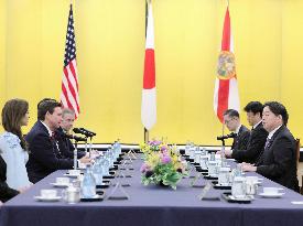 Florida Gov. Ron DeSantis in Tokyo