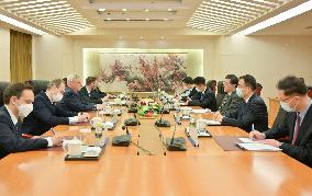 CHINA-BEIJING-QIN GANG-RUSSIAN FIRST DEPUTY FM-MEETING (CN)