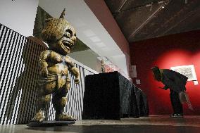 Exhibition of Japanese folklore "yokai" monsters in Beijing