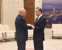 CHINA-BEIJING-WANG YI-PCC DELEGATION-MEETING (CN)