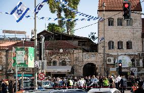 MIDEAST-JERUSALEM-CAR-RAMMING ATTACK