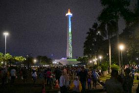 INDONESIA-JAKARTA-LIGHT SHOW