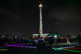 INDONESIA-JAKARTA-LIGHT SHOW