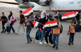 EGYPT-CAIRO-EVACUATION-SUDAN-ARRIVAL