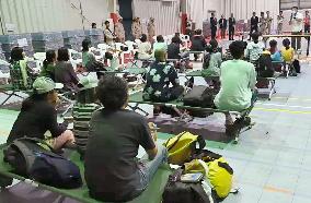 Japanese evacuees from Sudan