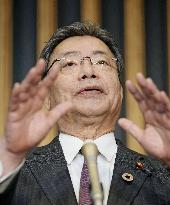 Japan public safety chief under fire on gaffe
