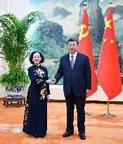 CHINA-BEIJING-XI JINPING-SENIOR CPV OFFICIAL-MEETING (CN)