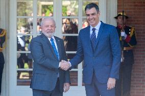 SPAIN-MADRID-PM-BRAZIL-PRESIDENT-MEETING