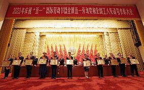 CHINA-BEIJING-INT'L LABOR DAY-MEETING (CN)