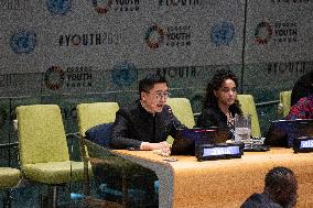 UN-ECOSOC YOUTH FORUM-CHINESE REPRESENTATIVE