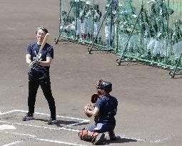 Hideki Matsui baseball clinic
