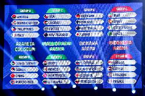 (SP)THE PHILIPPINES-QUEZON-FIBA BASKETBALL WORLD CUP 2023-DRAW