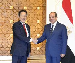 Japan-Egypt summit in Cairo