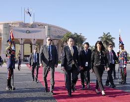Japan PM Kishida in Egypt