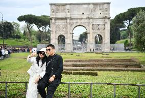 ITALY-ROME-CHINESE TOURISTS