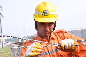 INDONESIA-JAKARTA-BANDUNG HIGH-SPEED RAILWAY-CONSTRUCTION