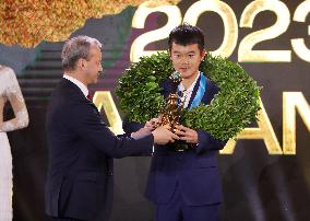 (SP)KAZAKHSTAN-ASTANA-CHESS-WORLD CHESS CHAMPIONSHIP-AWARDING CEREMONY