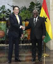 Japan PM Kishida in Ghana