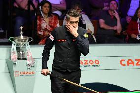 (SP)BRITAIN-SHEFFIELD-SNOOKER-WORLD CHAMPIONSHIP