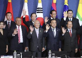 ASEAN-plus-3 finance chiefs meeting in Incheon
