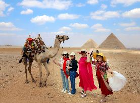 EGYPT-TOURISM-REBOUND-CHINESE TOURISTS