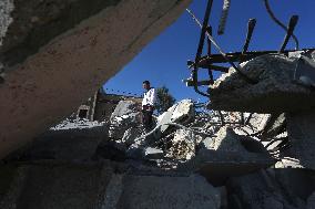 MIDEAST-QALQILYA-HOUSE DEMOLITION