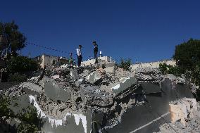 MIDEAST-QALQILYA-HOUSE DEMOLITION